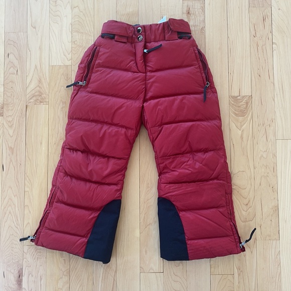 Dolce & Gabbana Ski Milano Italy Red Snow Pants - Picture 3 of 9